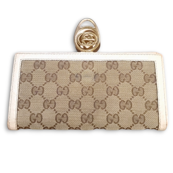 Gucci Authentic GG Canvas Bifold Long Wallet - Picture 7 of 14